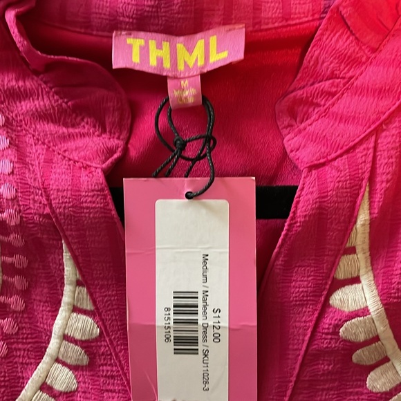 Hot Pink,THML dress-NWT - Picture 4 of 4
